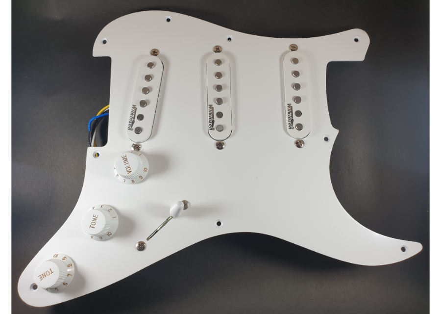 ST50 Pickguard Pickups Controls