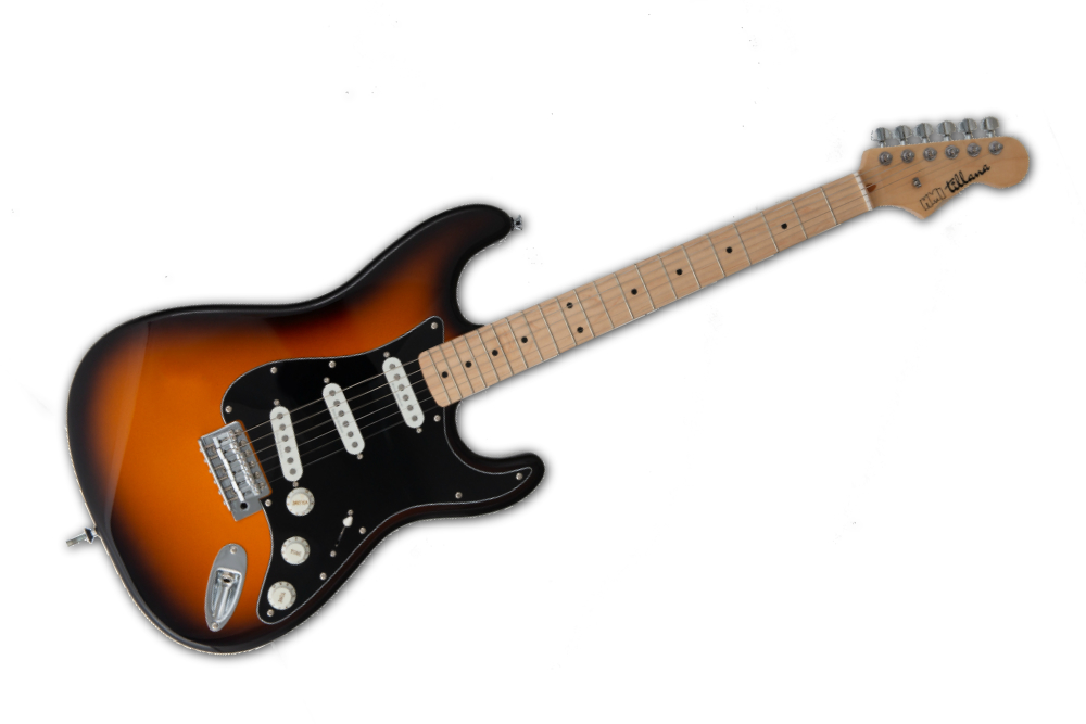 Tillana HT76 Strat Maple Tobacco Sunburst 34A featured